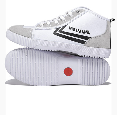 飛躍中高幫帆布運動鞋8112 經典與實用的完美結合